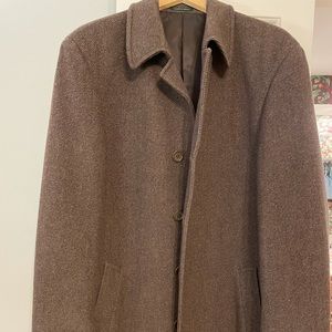 Brown Ralph Lauren Car Coat